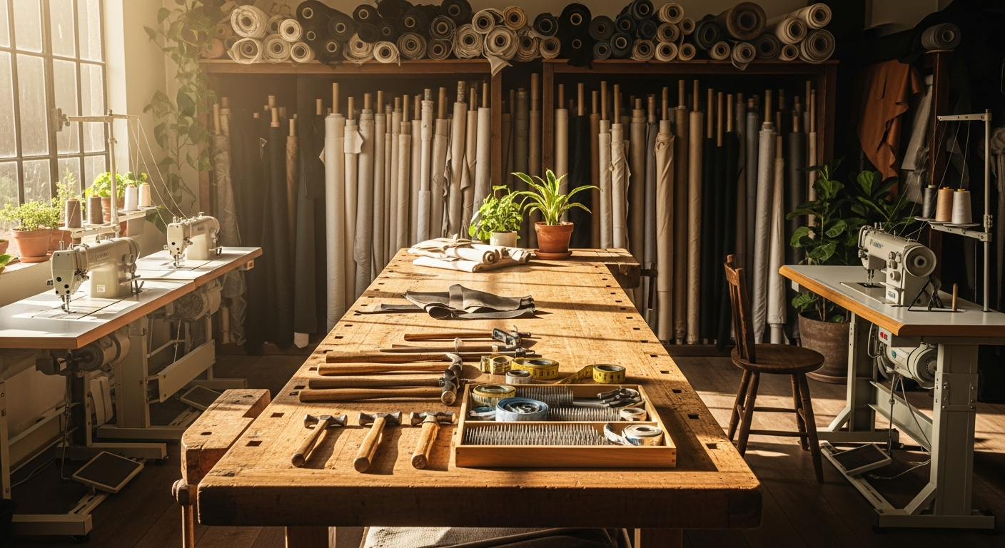 Coastal Craft Upholstery studio in Monmouth County NJ