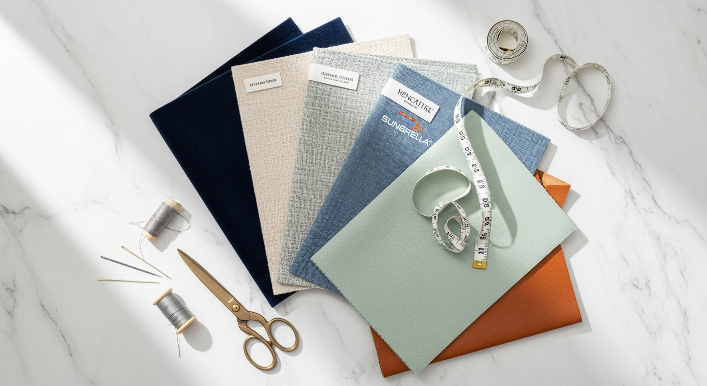 Premium upholstery fabrics and materials